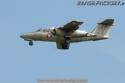 2009-06-26 Zeltweg Airpower 1136 Saab 105OE - Austrian Armed Forces